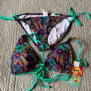 NWT 2pc bikini size medium